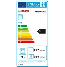 Orkaitė BOSCH HBG7741W1