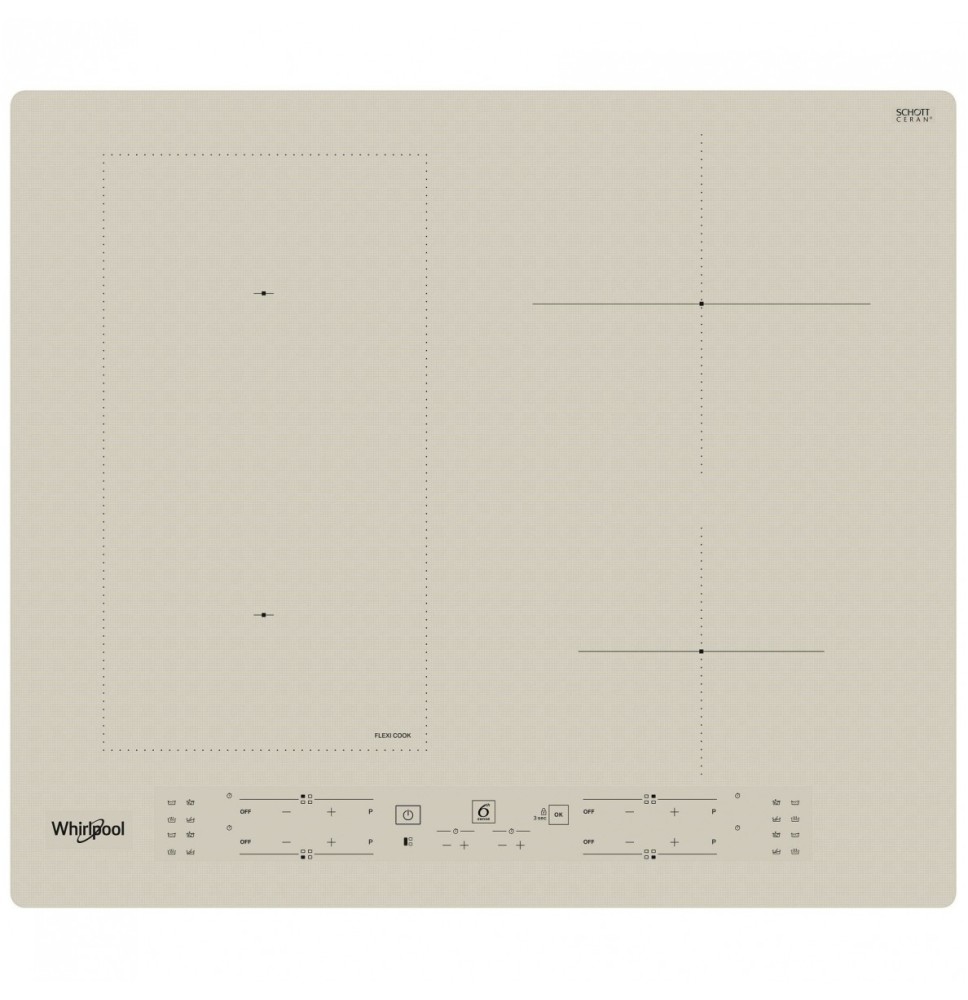 Indukcinė kaitlentė Whirlpool WL B6860 NE/S