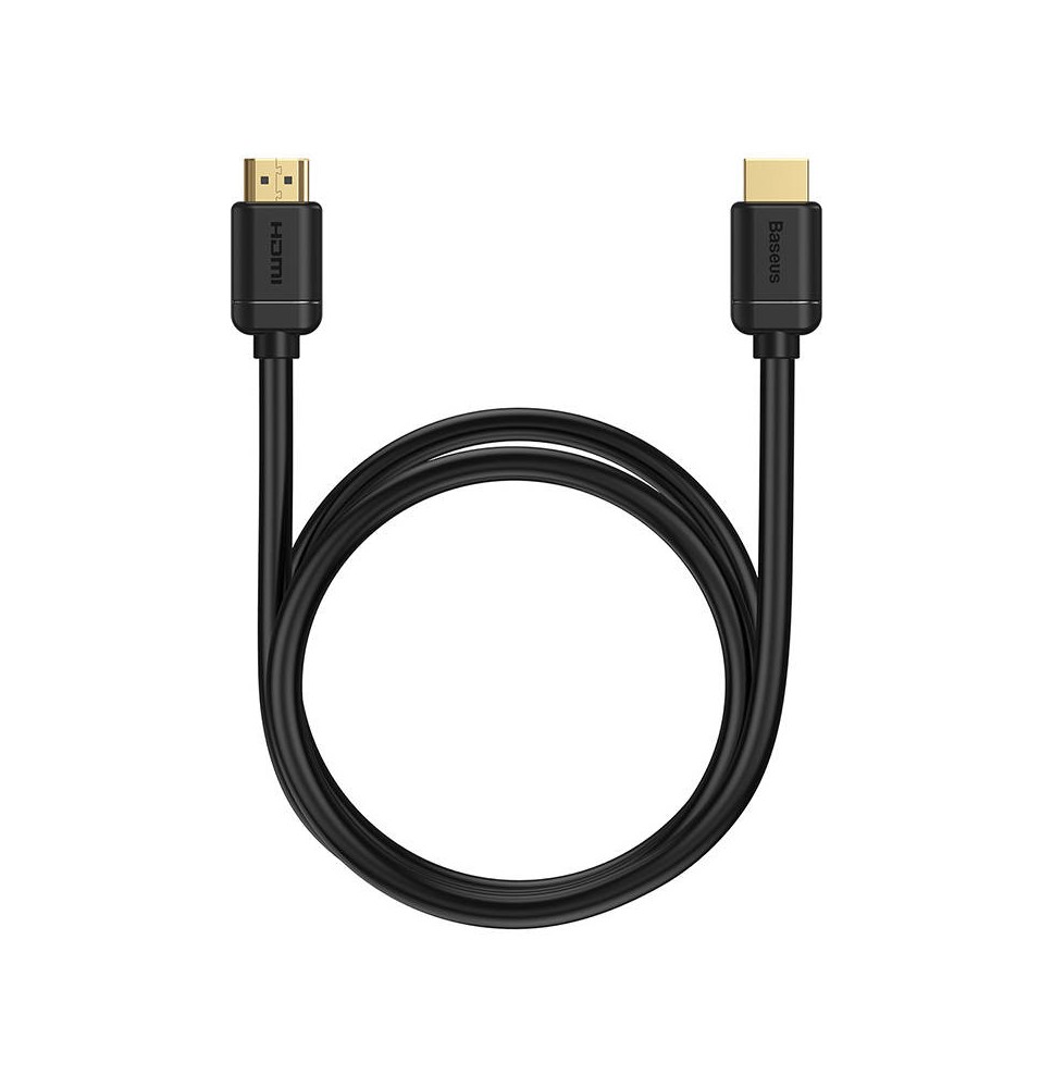 Baseus High Definition Series HDMI 2.0 cable, 4K 60Hz, 0.75m (black)