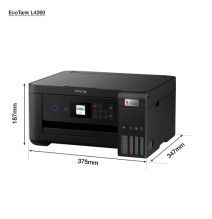 Epson EcoTank L4260 Spausdintuvas rašalinis spalvotas MFP A4 33 ppm USB Wi-Fi Ethernet LAN