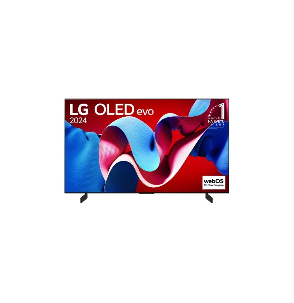 LG OLED evo AI OLED42C41LA (2024) Televizorius 42'' 4K UHD 3840x2160, Smart TV, Juoda