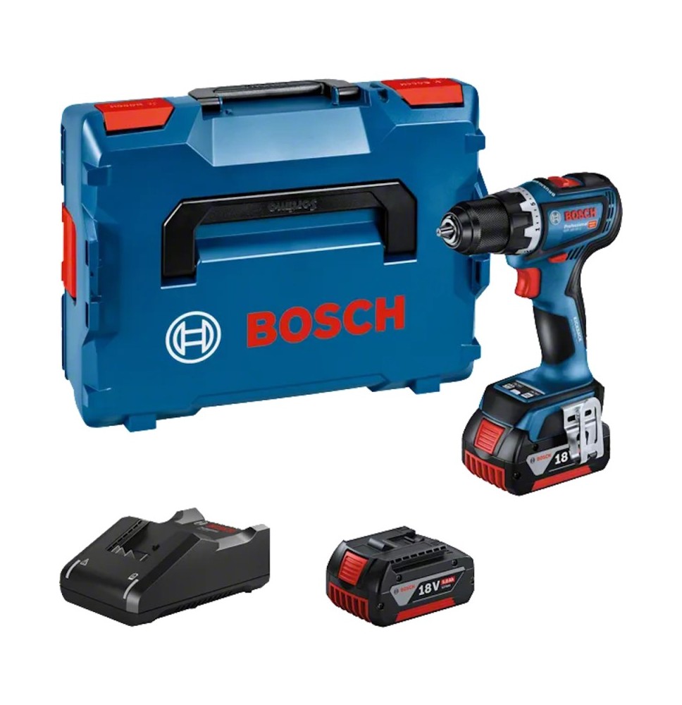 Akumuliatorinis suktuvas-gręžtuvas BOSCH GSR 18V-90 C