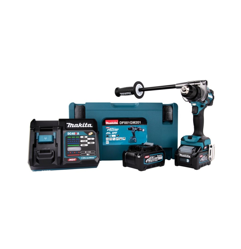 Akumuliatorinis gręžtuvas MAKITA DF001GM201 40V Max XGT