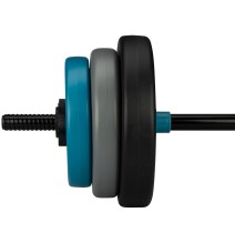 Štanga su svoriais AVENTO Body Pump 42DM 130cm 20kg