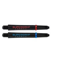 Darts koteliai SUPERGRIP CARBON Midi 40mm 3vnt as.