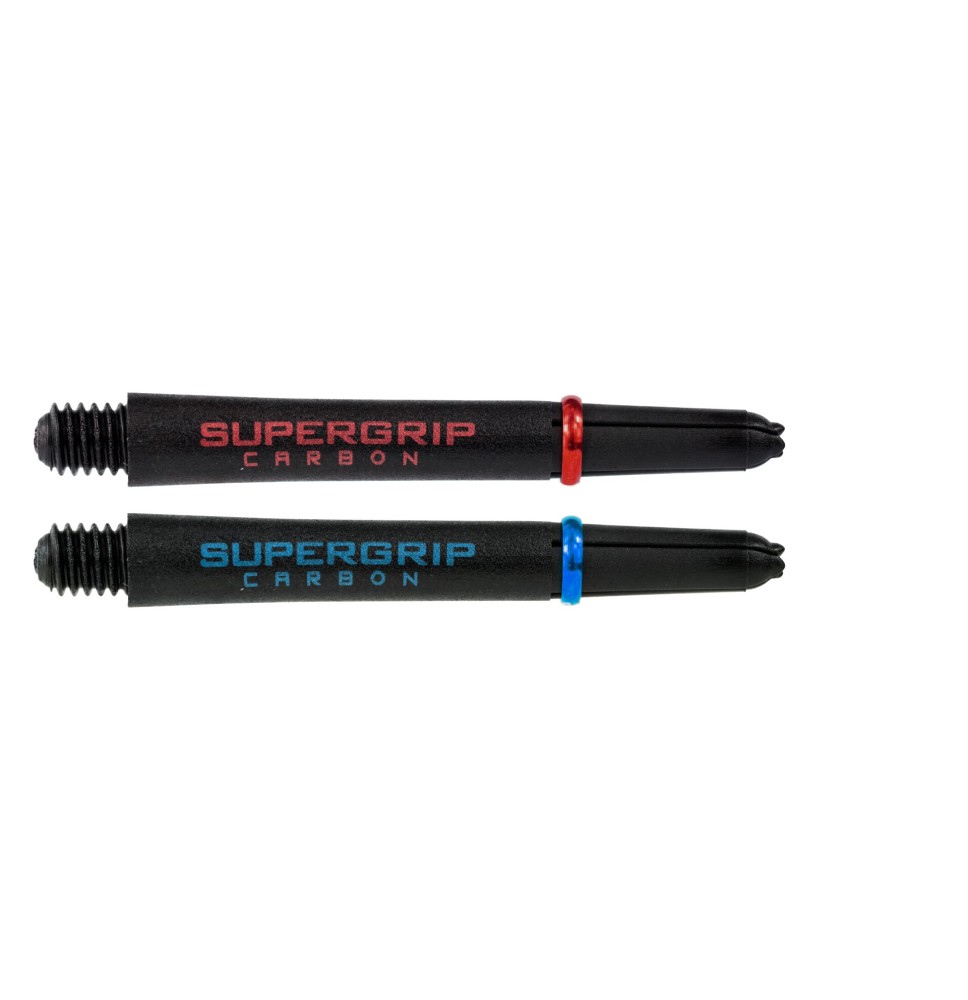 Darts koteliai SUPERGRIP CARBON Midi 40mm 3vnt as.