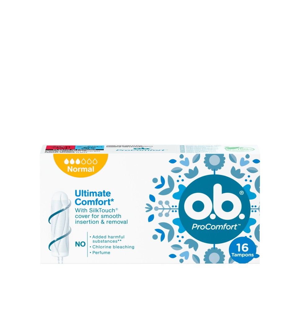 Tamponai O.B. ProComfort Normal, 16 vnt.