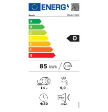 Įmontuojama indaplovė Bosch SMV2HVX02E