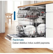 Įmontuojama indaplovė Bosch SMV2HVX02E