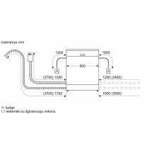 Įmontuojama indaplovė Bosch SMV8YCX02E