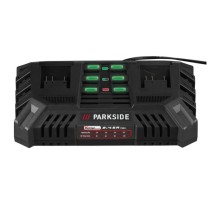 Dvigubas įkroviklis Parkside 20V 2x 4,5 A PDSLG 20 B1 DE/EU X20V Team