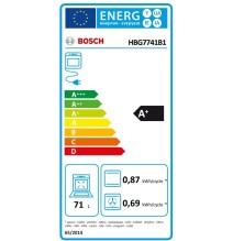 Orkaitė BOSCH HBG7741B1