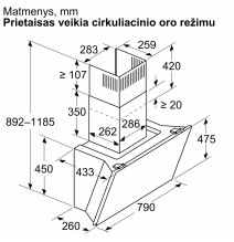 Gartraukis Bosch DWK81AN60