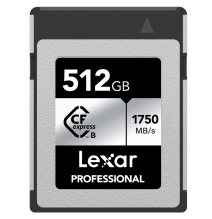 LEXAR CFEXPRESS PRO SILVER SERIE R1750/W1300 512GB