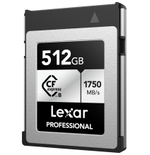 LEXAR CFEXPRESS PRO SILVER SERIE R1750/W1300 512GB