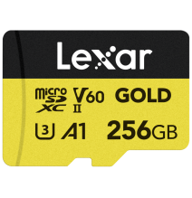 LEXAR MICROSD GOLD UHS-II, R280/W100 C10/A1/U3 (V60) 256GB