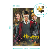 Dodo dėlionė Harry Potter Hogwarts (250 det.)