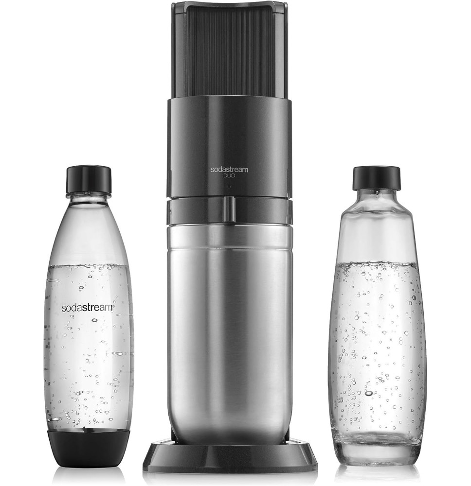 Gazuotų gėrimų gaminimo aparatas SodaStream Duo Black