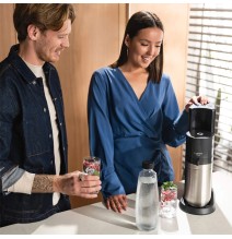 Gazuotų gėrimų gaminimo aparatas SodaStream Duo Black