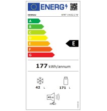 Šaldytuvas Kernau KFRT 14152.2 W