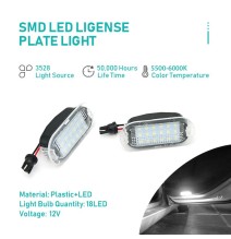 LED durų apšvietimas VW GOLF4 I Skoda Octavia