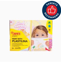 Spalvinimo plastilinu rinkinys JOVI COOL CANDY, su priedais