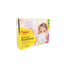 Spalvinimo plastilinu rinkinys JOVI COOL CANDY, su priedais