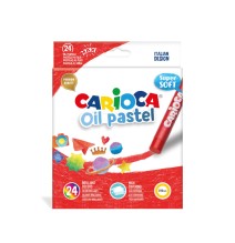 Aliejinės pastelės CARIOCA Maxi, 24 vnt.