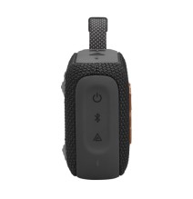 JBL Go 4 Nešiojama garso kolonėlė, Bluetooth, Juoda