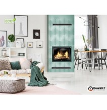 Ketaus įdėklas židiniui KAWMET W17 Decor 12,3 kW ECO