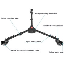 Neewer Photography Tripod Dolly for Tripods 10100644