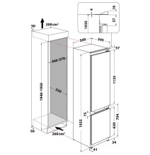 Šaldytuvas Whirlpool WHC20 T352