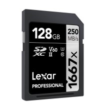 LEXAR PROFESSIONAL SDHC / SDXC 1667X UHS-II 128GB