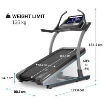 Bėgimo takelis NORDICTRACK COMMERCIAL X22i + iFit 1 metų narystė