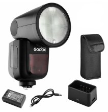 Godox V1 round head flash Canon