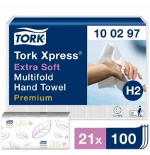 Tork Premium Extra Soft H2 Rankšluosčiai servetėlėmis