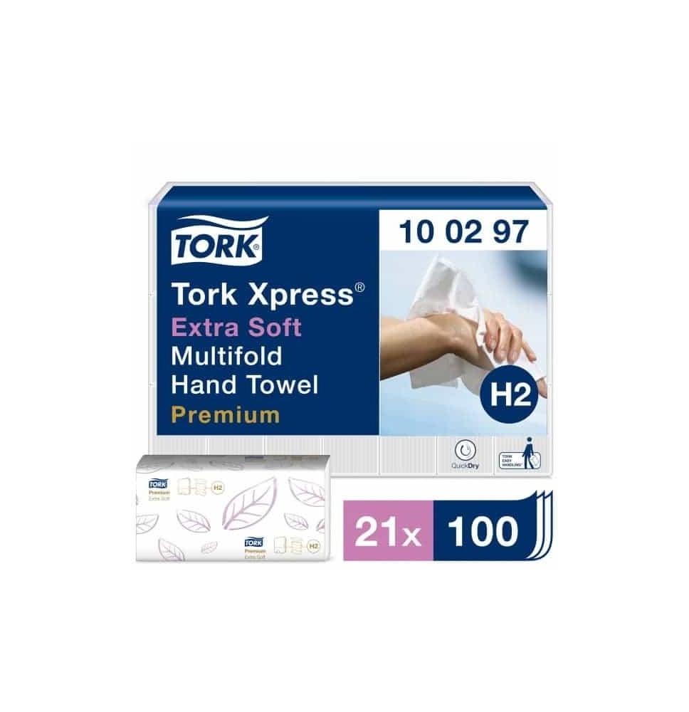 Tork Premium Extra Soft H2 Rankšluosčiai servetėlėmis