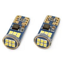 LED lemputė w5w T10 CANBUS 18SMD Balta spalva