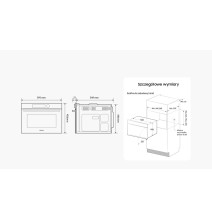 Įmontuojama mikrobangų krosnelė Samsung NQ5B4313GBK