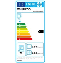 Dujinė vyrikle WS68G8CHX/E whirlpool