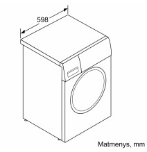 Skalbyklė Bosch WGG244ZPSN