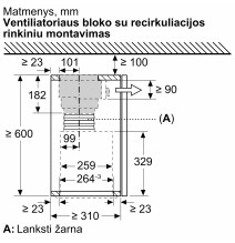 Recirkuliacijos priedas Clean Air Plus Neff Z51IXC1X6