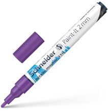 Akrilinis žymeklis SCHNEIDER Paint-it 310, 2 mm, violetinė sp.