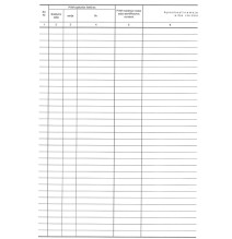 Gaunamų PVM sąsk.-faktūr.registras A4/48