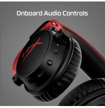 HyperX Cloud Alpha Belaidės žaidimų ausinės, Black-Red