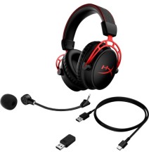 HyperX Cloud Alpha Belaidės žaidimų ausinės, Black-Red