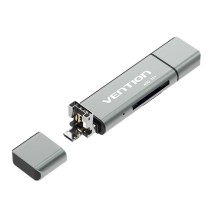 Vention Multifunctional USB2.0 Card Reader CCJH0 Gray