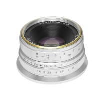 7Artisans 25mmF1.8 M43 Panasonic Olympus silver