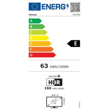 LED televizorius Hisense 55U7NQ