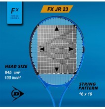 Teniso raketė Dunlop FX JR 23" 207g G00